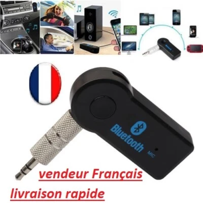 Récepteur Bluetooth Musique Autoradio Jack 3.5 Audio Adaptateur AUX Voiture 3.0 - Photo 1/3