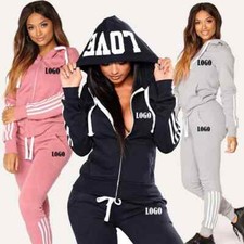 Women Track Suits Sports Wear Jogging Suits Ladies Hooded