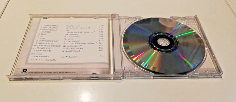 Notting Hill (Music From The Motion Picture) - Island Records  546428-2 -#CDA117 - Bild 3 von 4