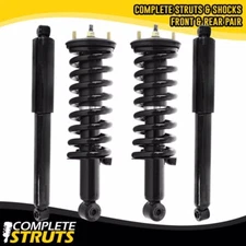 Front Struts & Rear Shocks for 2005-2021 Nissan Frontier V6