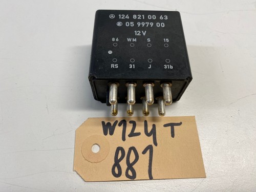 Mercedes Benz W124 T / 200 TE / Bj.92 Steuergerät Wischermotor Hinten 1248210063