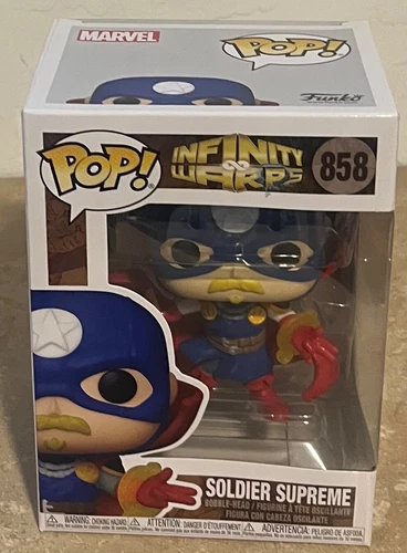 Funko Pop! Vinyl: Marvel  Soldier Supreme #858