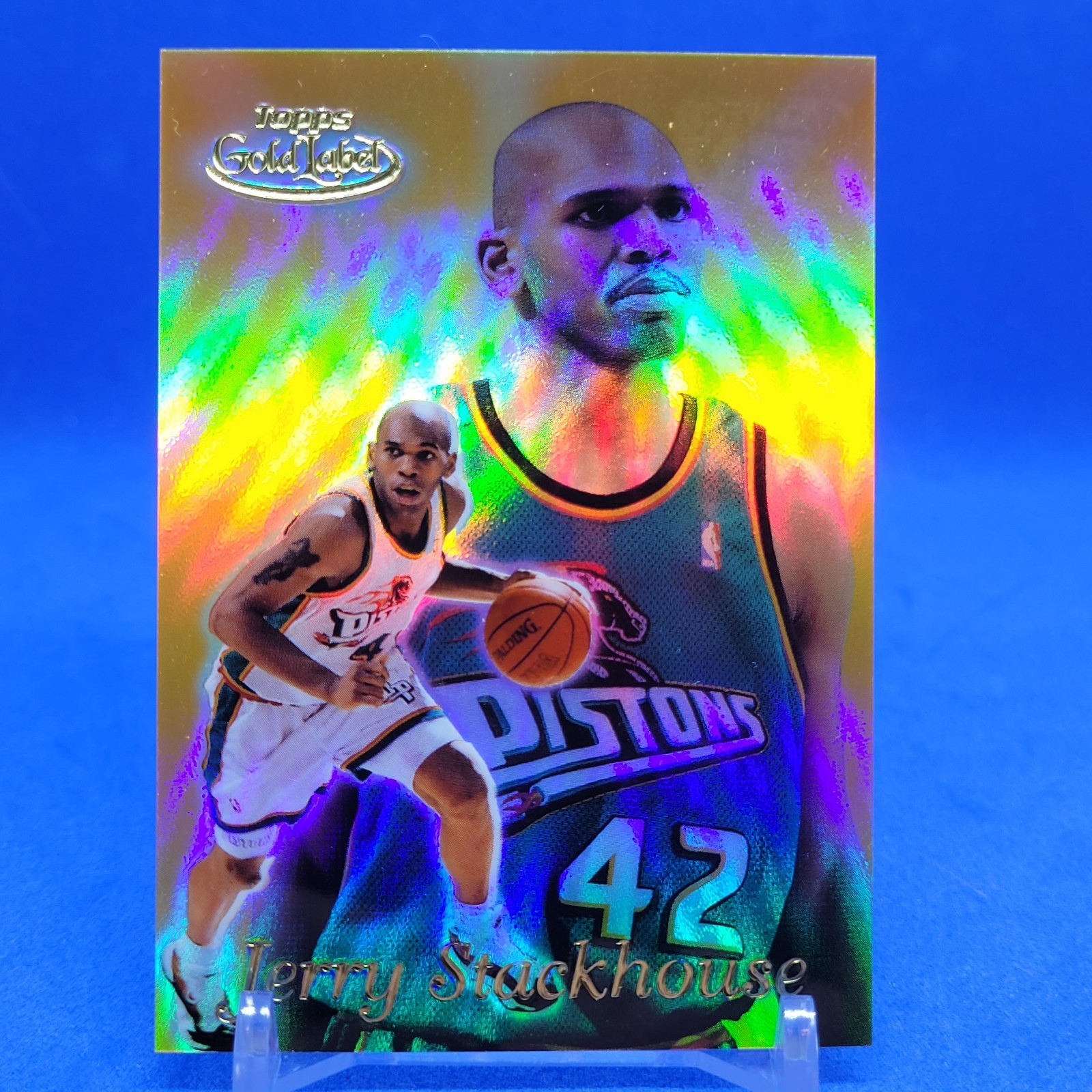 1999-00 Topps Gold Label Class 3 Jerry Stackhouse #71