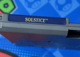 Solstice: The Quest for the Staff of Demnos for Nintendo NES Authentic