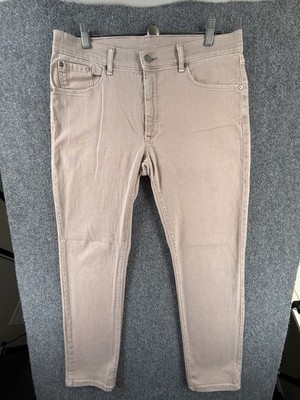 Mott & Bow Slim Merc Jeans Men Sage Stretch Denim Jeans Cotton Blend MX 34X31.5