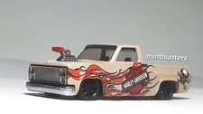 Hot Wheels 83 Chevy Silverado Custom Blown Engine With Acrylic Case