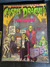 Rare Castle Dracula Fun House Colorforms 1976
