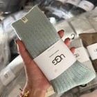 UGG Super Pile Ribbed Socks for Women - Slouchy Crew Winter Warm Gift