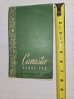 Bloc de partituras Canasta vintage y resumen de reglas de Whitman Publishing Co
