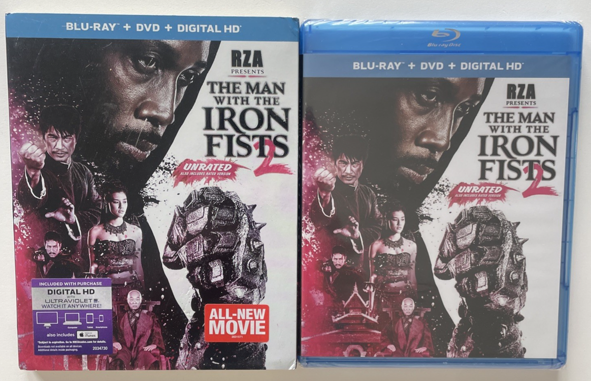 The Man with the Iron Fists 2 - Blu-ray 2015 UNRATED w/ Slipcover