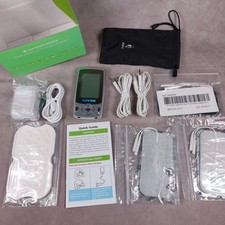 AUVON AS8012 Dual Channel TENS Unit Pain Releif  Muscle Stimulator New