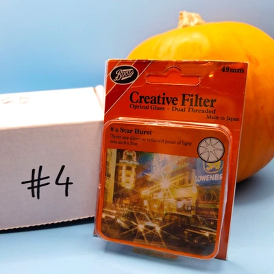 BOOTS Creative Filter 49mm 8x Star Burst. Retro Filter. Sealed. (refB.O) - Image 1 of 4