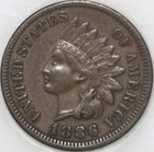 1886-P Indian Cent Variety 1 Over 100 years old As Shown [SN01]