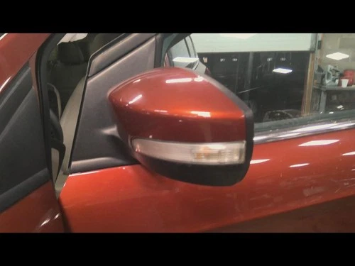 Used Left Door Mirror fits: 2014 Ford Escape Power w/blind spot alert 1 piece gl