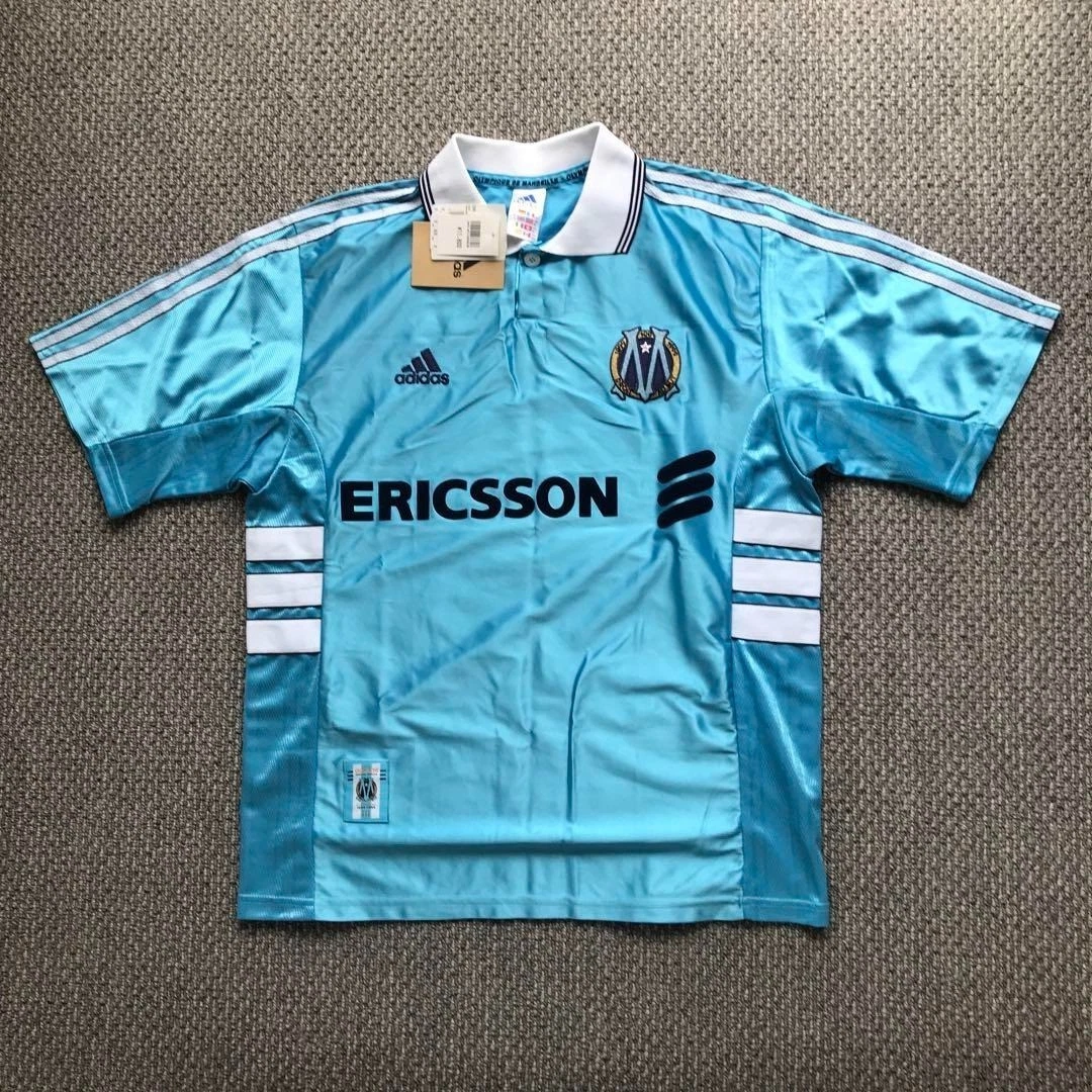 Maillot OM vintage (1998-99) réédition 2009 – Vintage Football Area