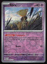 Abra 080/167 Common Twilight Masquerade Pokemon Reverse Holo NM