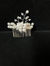 Floral Bride Wedding Hair Comb