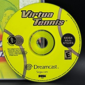Virtua Tennis (Sega Dreamcast, 2000) Complete CIB & Working
