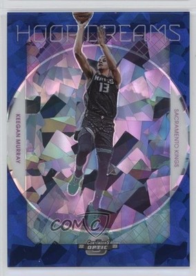 2022-23 Contenders Optic Blue Cracked Ice Prizm /75 Keegan Murray Rookie RC 1uw6