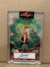 Leaf Metal 4 Leaf Clover Olivia Dunne Autograph Serial Numbered 2/2 2026