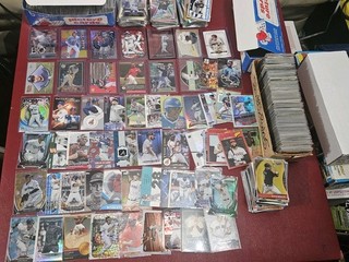Huge 1 000 Card Insert Lot Inserts ONLY Griffey Jeter Bonds SP/serial/Refractor