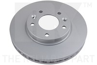 2X Bremsscheibe NK 313522 FüR Carnival GQ KIA 2 Crdi Tdi