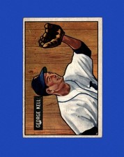 1951 Bowman Set-Break # 46 George Kell VG-VGEX (crease) *GMCARDS*
