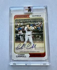2023 Topps Heritage Corbin Carroll RC On Card Auto #ROA-CCR