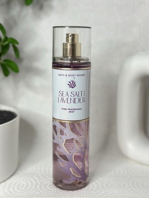 Bath & Body Works Sea Salt Lavender Mist 8oz Body Spray New Authentic