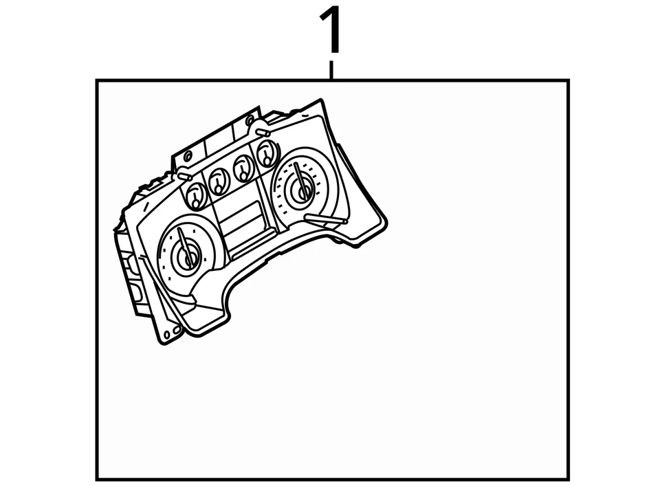 Grupo de velocímetros MPH STX ID EL3T-10849-AA para camioneta Ford F150 14 5222098 Foto 4 de 4