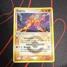 Dugtrio FireRed LeafGreen 2004 Reverse Pokémon Card TCG 22/112 LP on eBay