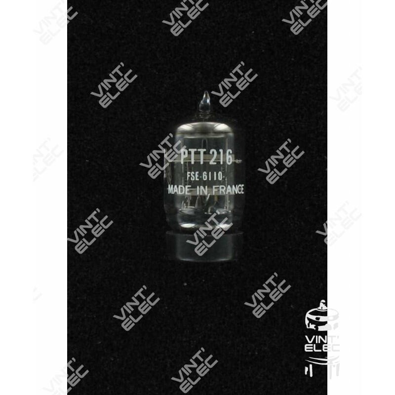 Tube PTT216 Thomson CSF pour émetteur radio et amplification HF vintage
