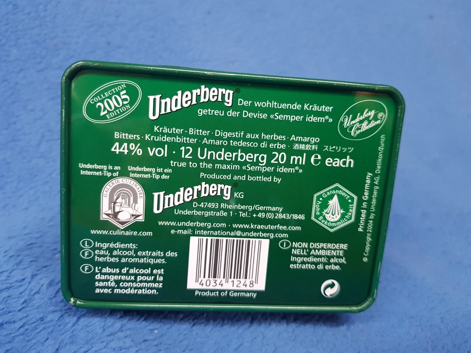 ***Underberg Dose Collection Edition 2005***ohne Inhalt***wie neu - Bild 4 von 4