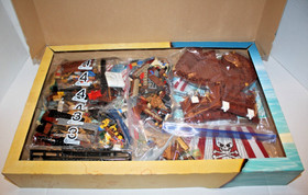Lego Pirates 6243 Brickbeard&rsquo;s Bounty 100% Complete W/ Box , Minifigs & Manuals