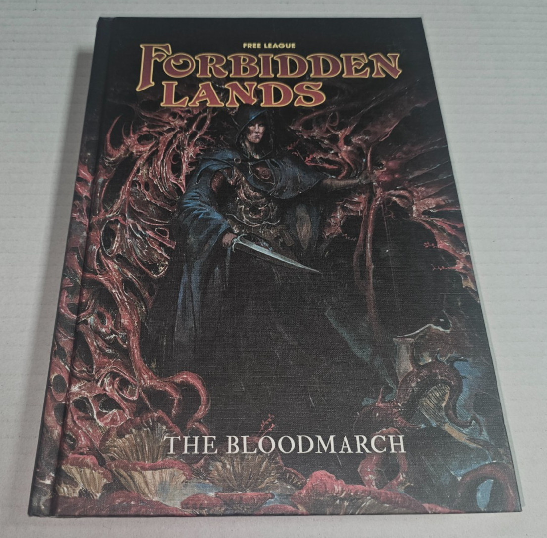 Forbidden Lands The Bloodmarch RPG by Free League 2023 Hardcover 7790₽