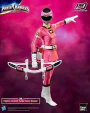 FIGURINE PINK POWER RANGERS TURBO FIGZERO 1/6 30 cm THREEZERO