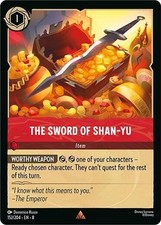Disney Lorcana TCG - Reign of Jafar - The Sword of Shan Yu - Rare 152/204