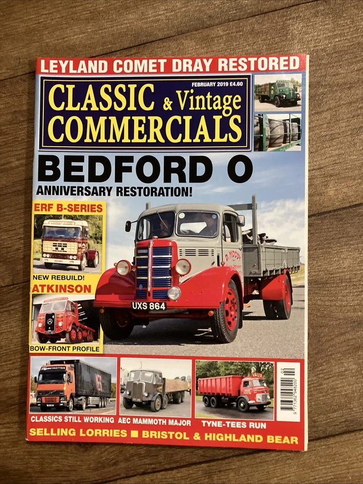 12 x Classic And Vintage Commercials Magazine, 2019 Complete Year. Good To VGC - Image 3 of 4