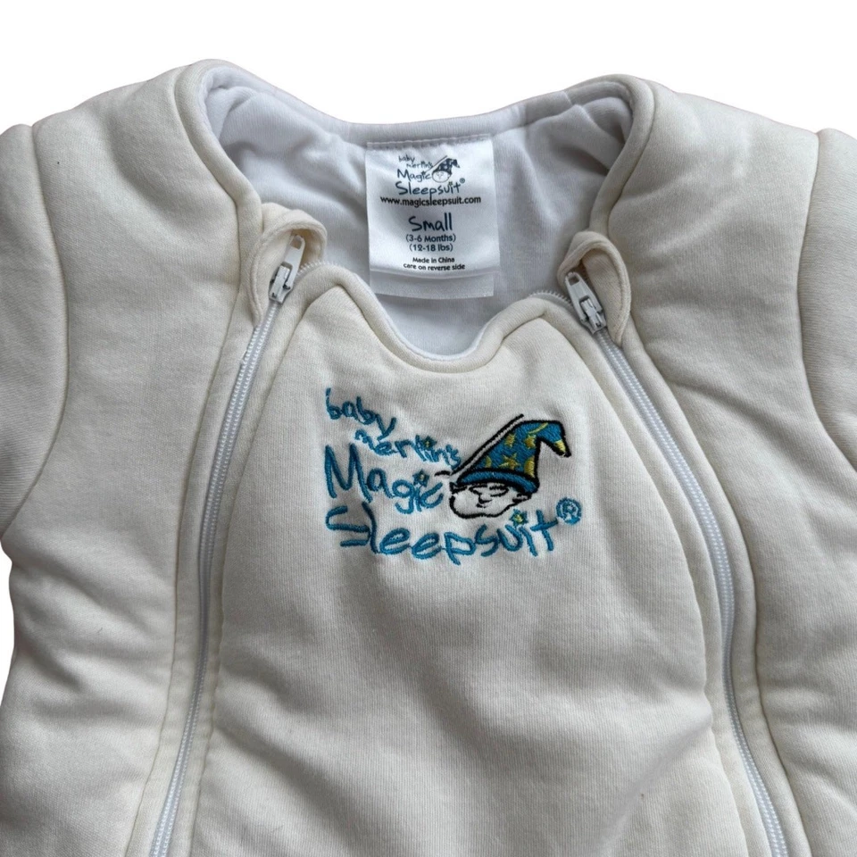 Baby Merlin's Magic сна костюм кремовый маленький 3-6 М отличном состоянии - Изображение 3 из 4