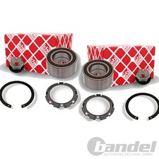 2X FEBI BILSTEIN RADLAGER SATZ HINTEN VORNE PASSEND F&Uuml;R MERCEDES-BENZ CITAN