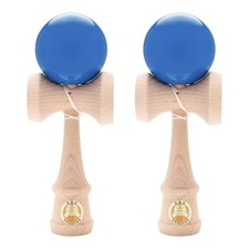Yamagata Koubou JKA Certified Competition Kendama Set 2 Blue Marine Wood Japan