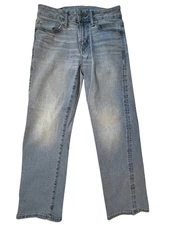 American Eagle Jeans Men's 26x28 Blue Denim Classic Bootcut Normcore Basic