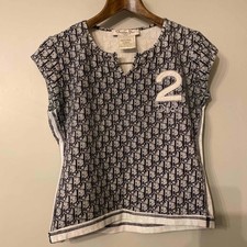 Christian Dior Trotter Tank Top Women Size M Galliano Era