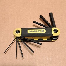 STANLEY STHT71800 METRIC  1.5 - 8 MM 8 PC FOL...