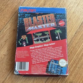 Blaster Master Nintendo NES Entertainment System Boxed Game & Manual