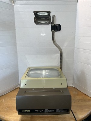 Vintage Elmo HP-L355 Overhead Projector School Classroom Works Great