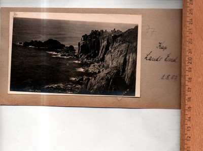 (n1782477) Lands End SMS Moltke 1907/1908, photo glued to cardboard, K