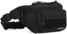 3.5L Military Tactical Fanny Pack | Molle, Quick Access, EDC, Hiking, Travel,...