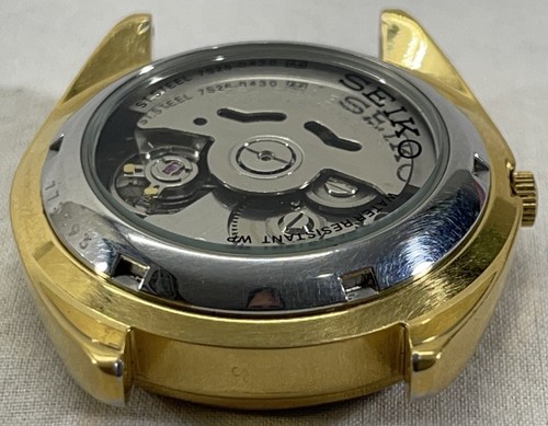 Seiko 5 Automatic 7S26-0430 A4 Black 21 Jewels 7S26B - No Band - Works - Picture 11 of 12