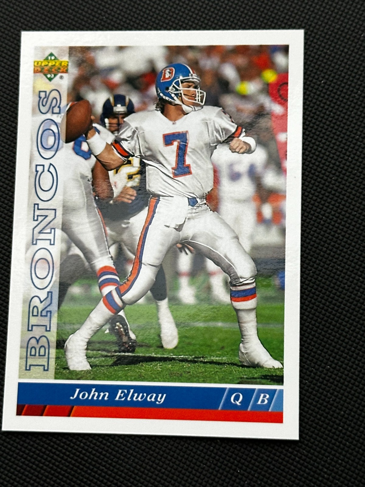 1993 Upper Deck #357 John Elway Denver Broncos Football Card